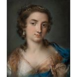 CIRCLE OF ROSALBA CARRIERA (VENETIAN 1673-1757) PORTRAIT OF A VENETIAN BEAUTY