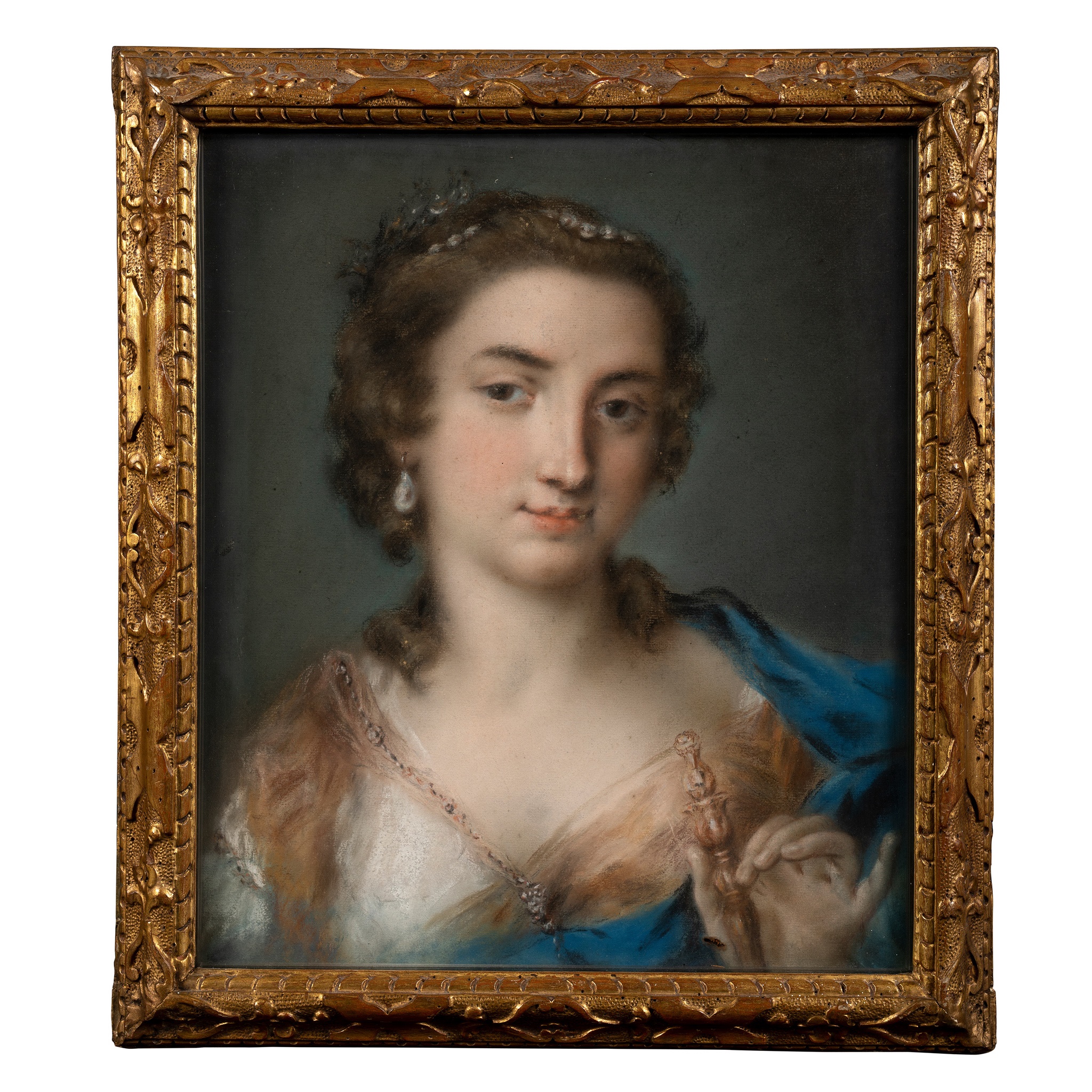 CIRCLE OF ROSALBA CARRIERA (VENETIAN 1673-1757) PORTRAIT OF A VENETIAN BEAUTY - Image 2 of 2