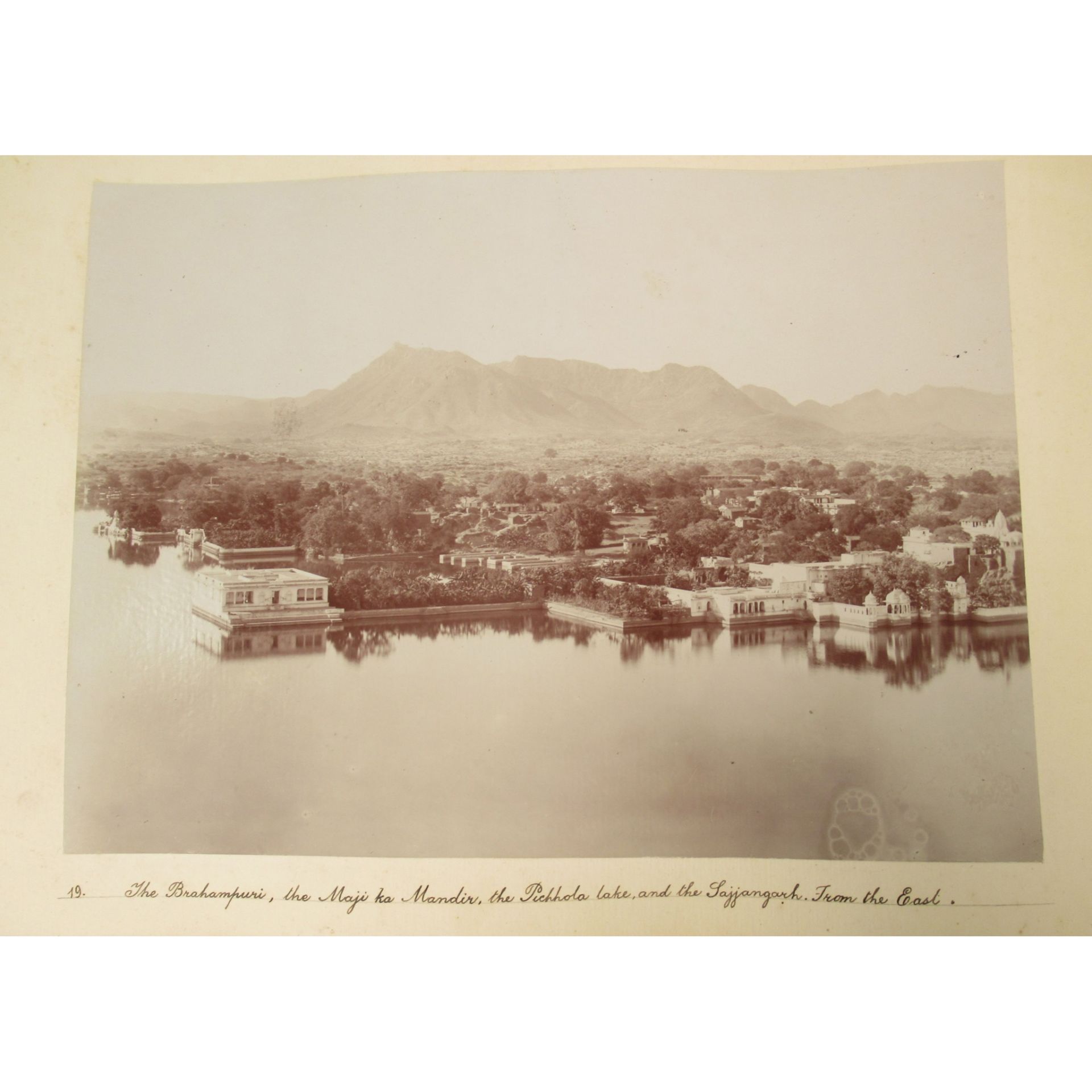 India: a photograph album Photographs of Rajasthan by Mohan Lal of Udaipur, late 19th century - Image 14 of 23