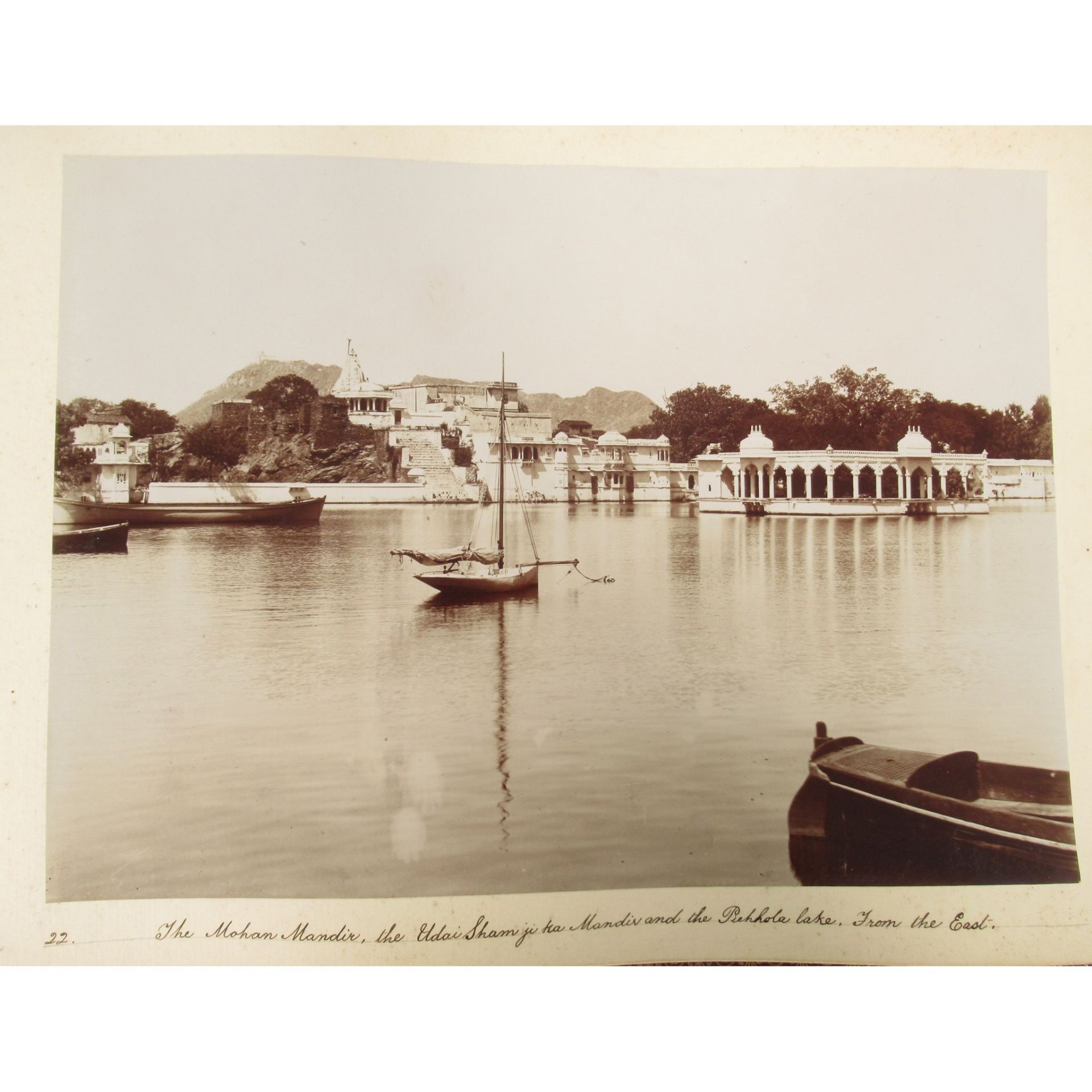 India: a photograph album Photographs of Rajasthan by Mohan Lal of Udaipur, late 19th century - Image 16 of 23