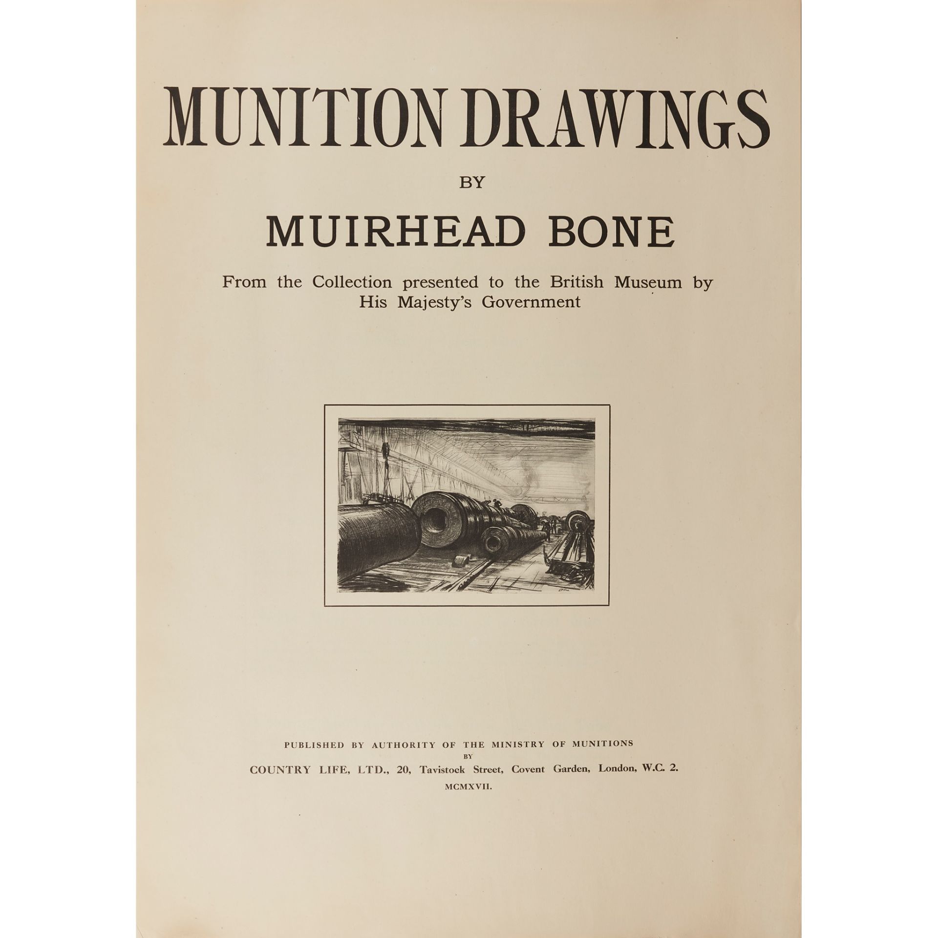 Bone, Muirhead 2 very large folios, comprising - Image 2 of 5