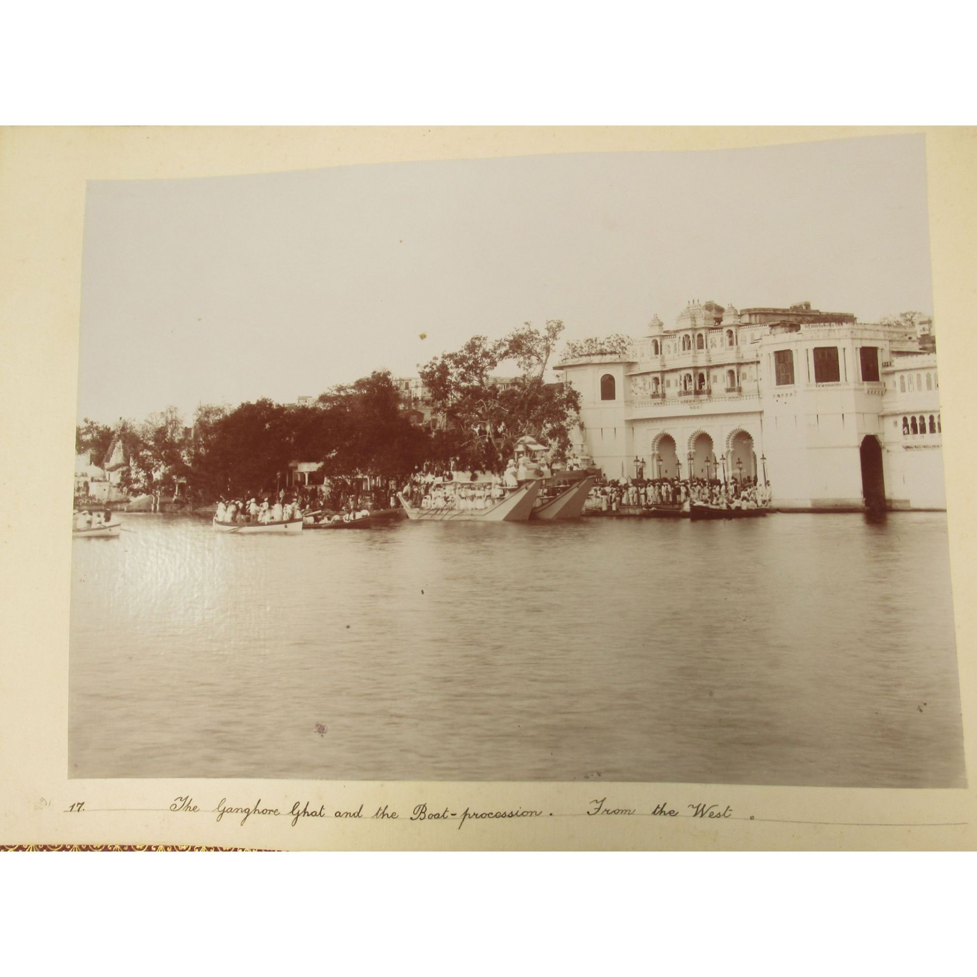 India: a photograph album Photographs of Rajasthan by Mohan Lal of Udaipur, late 19th century - Image 12 of 23