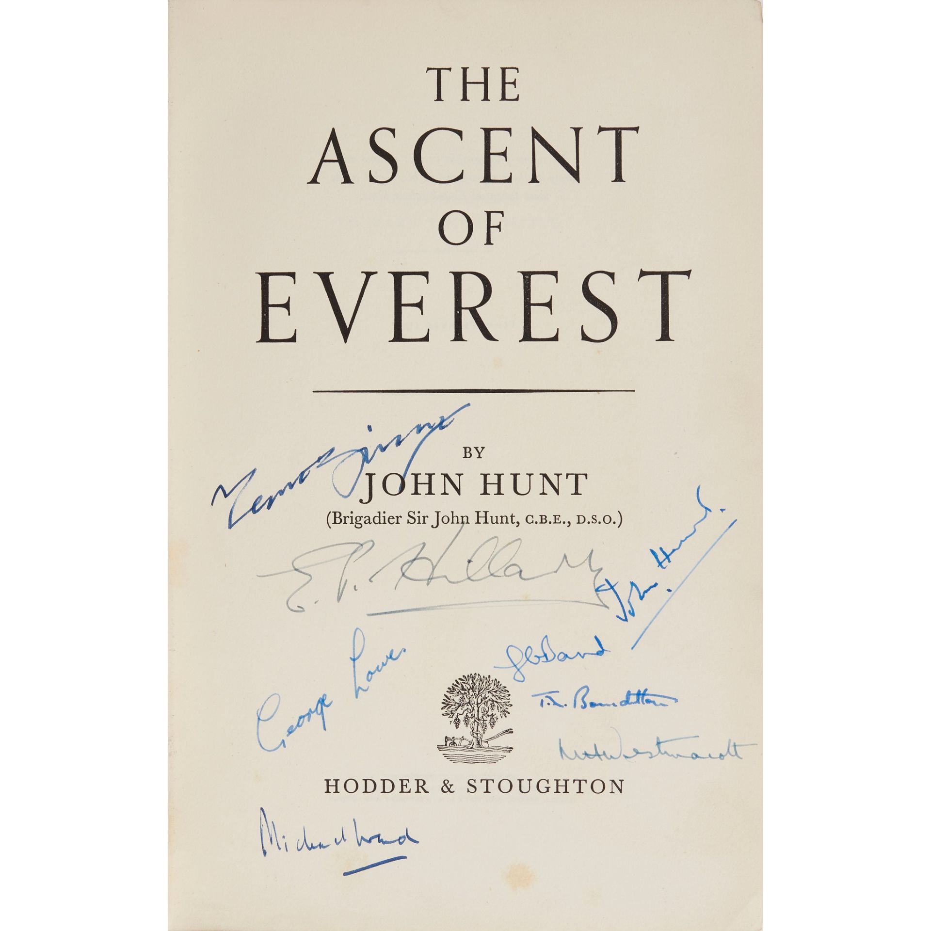 Hunt, John The Ascent of Everest