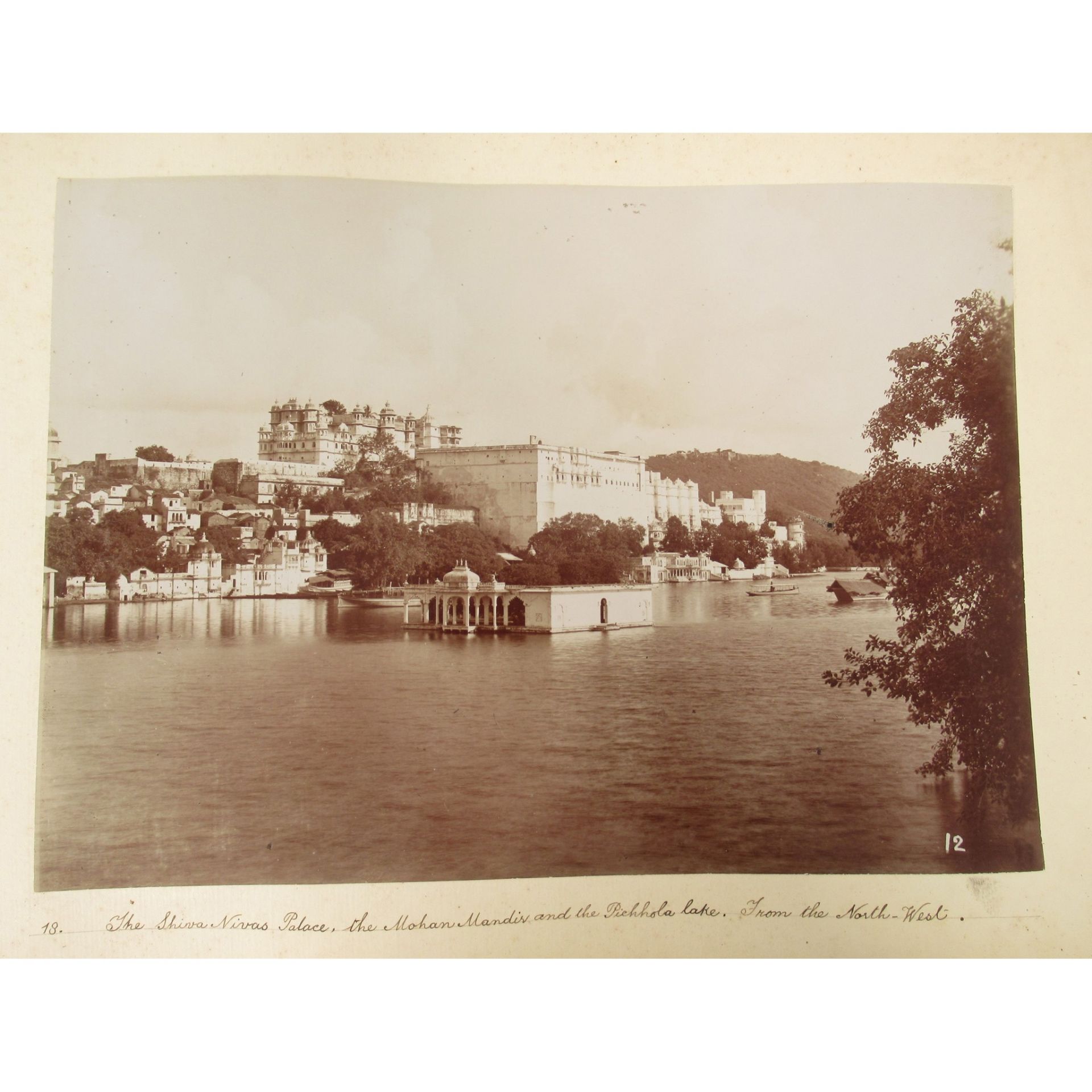 India: a photograph album Photographs of Rajasthan by Mohan Lal of Udaipur, late 19th century - Image 13 of 23