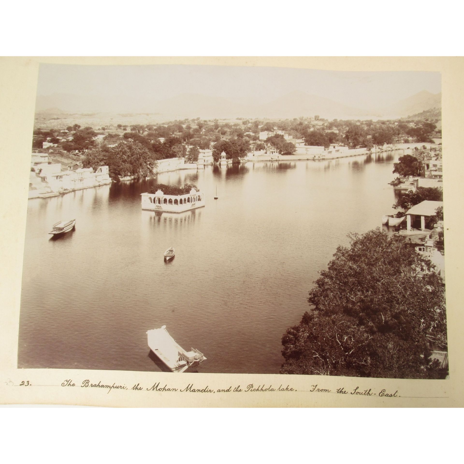 India: a photograph album Photographs of Rajasthan by Mohan Lal of Udaipur, late 19th century - Image 17 of 23