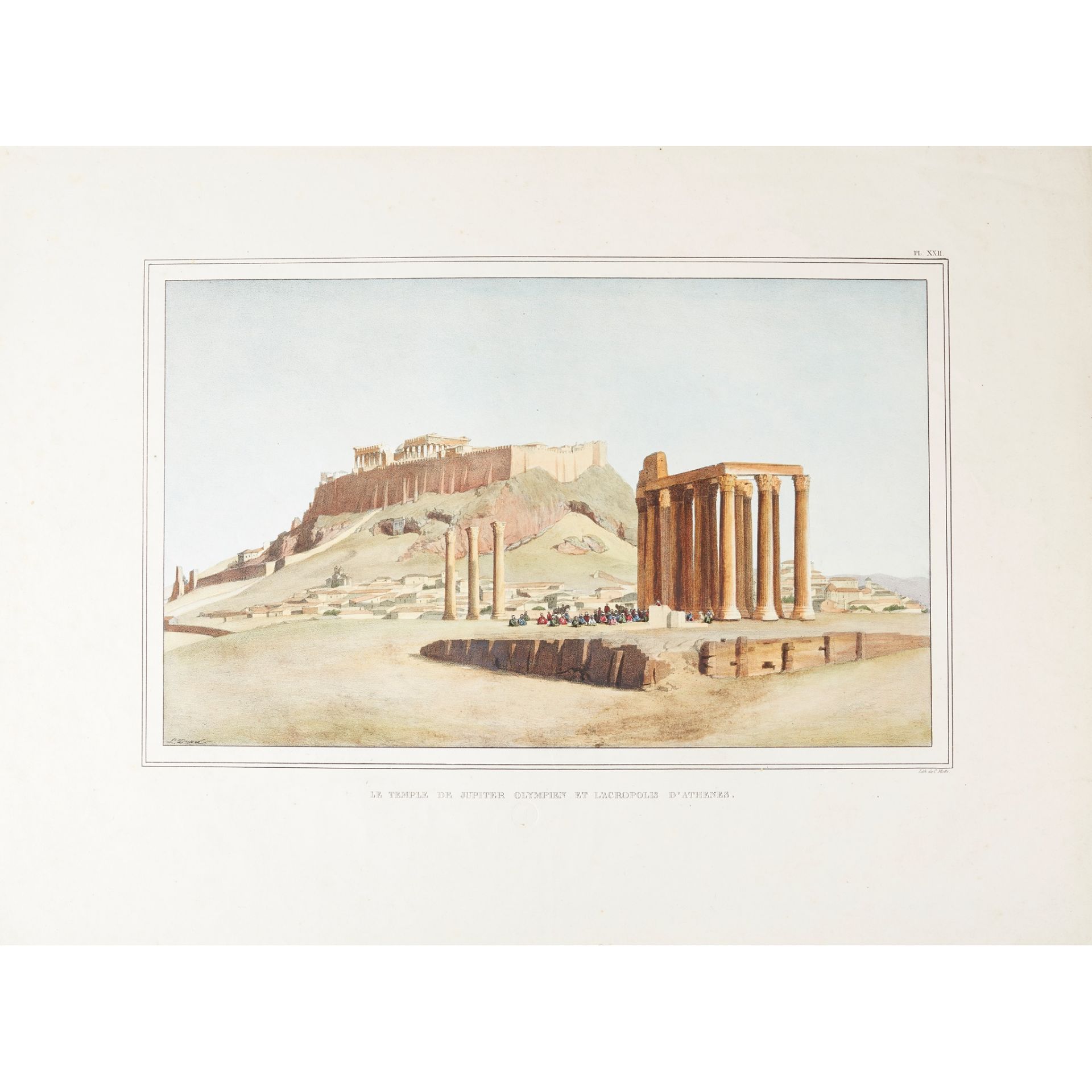 [Greece] - Dupré, Louis [Voyage A Athènes et A Constantinople] - Image 7 of 14