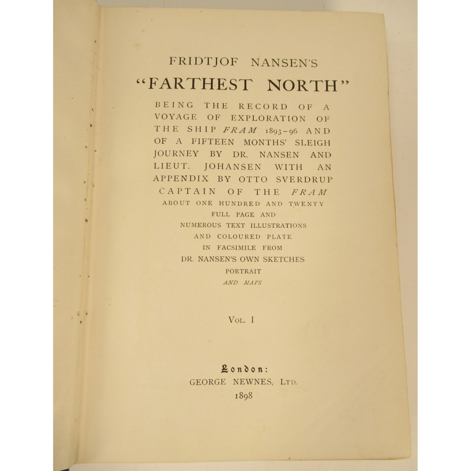 Nansen, Fridtjof Farthest North - Image 2 of 2