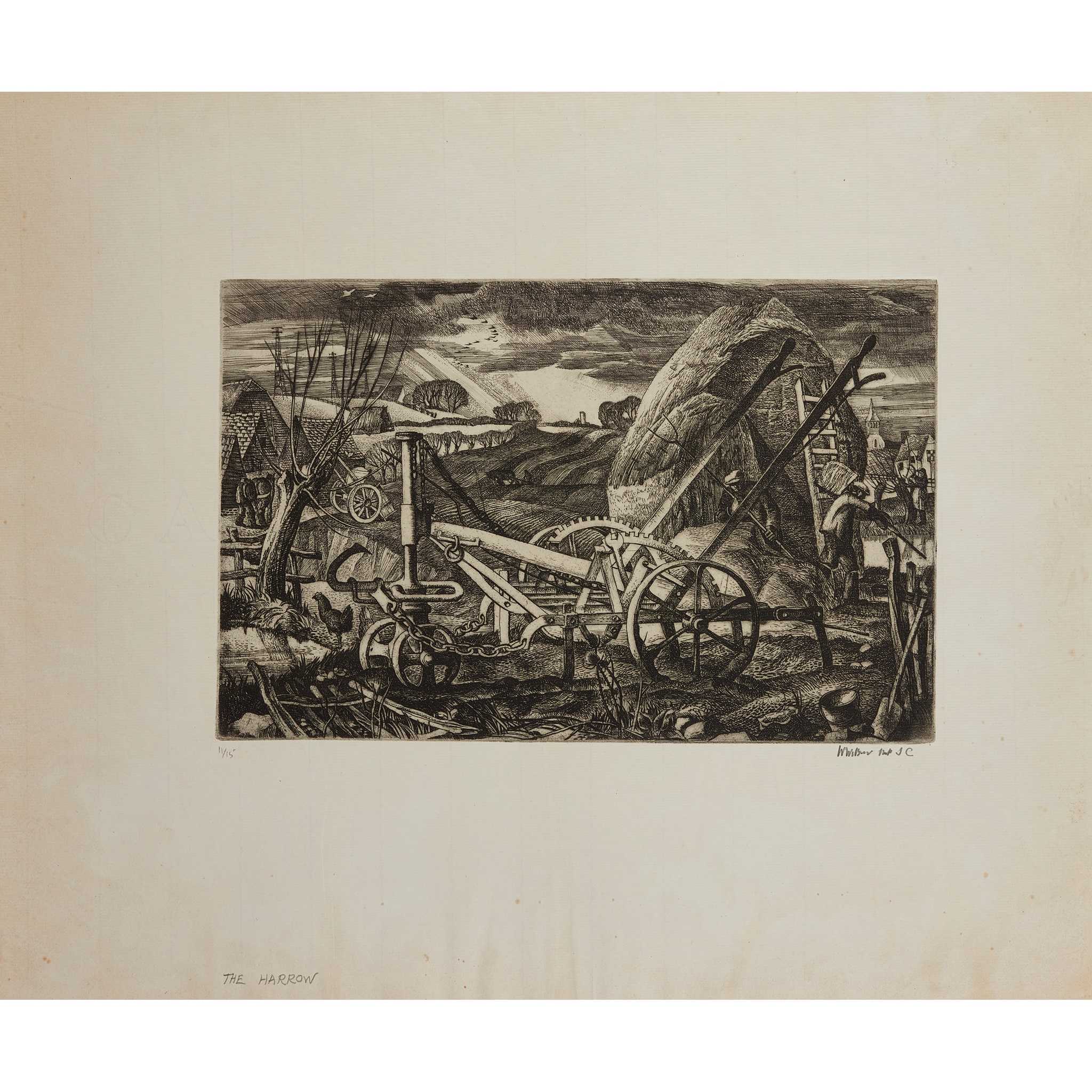 § Wilson, William [1905-1972] A group of four engravings - Image 2 of 4