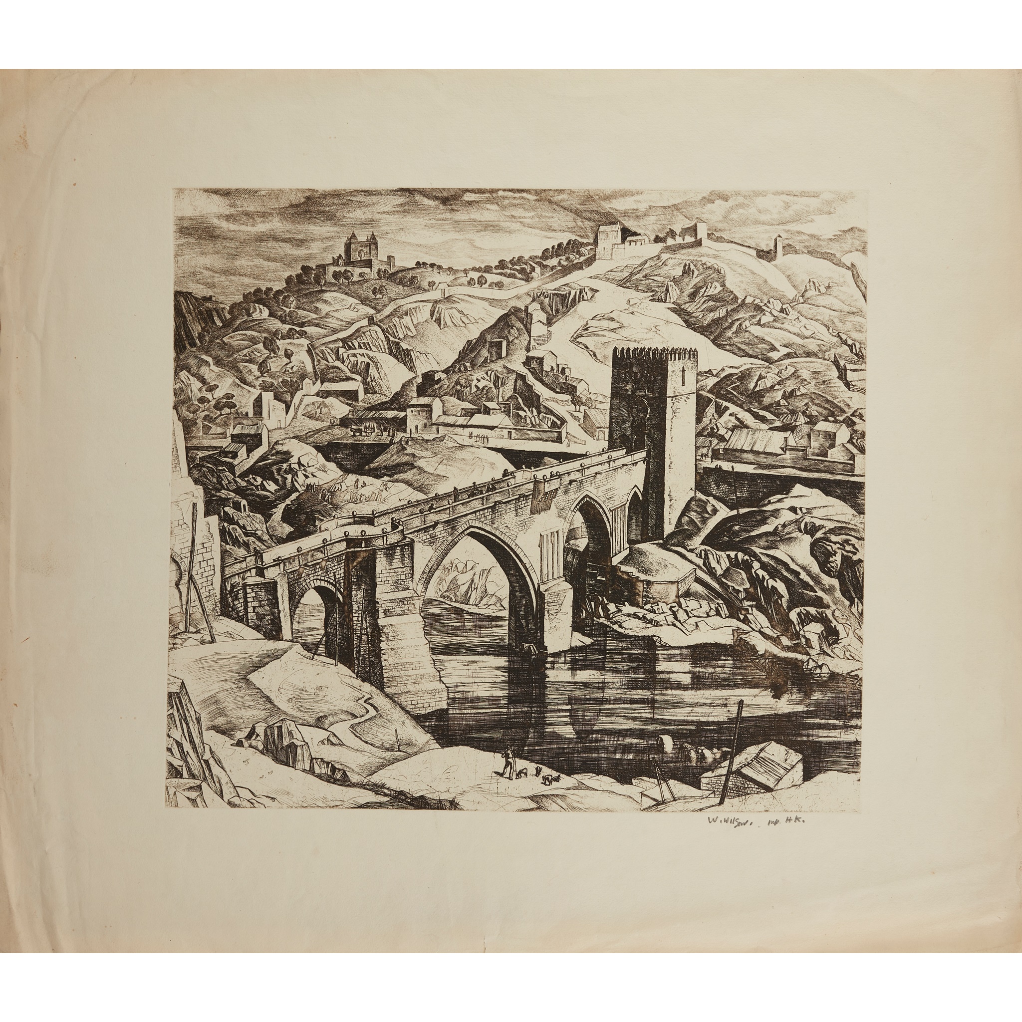 § Wilson, William [1905-1972] A group of four engravings - Image 4 of 4