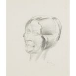 § WILLIAM MCCANCE (SCOTTISH 1894-1970) HEAD STUDY - LUCY