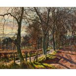 § JAMES MCINTOSH PATRICK R.S.A., R.O.I., A.R.E., L.L.D (SCOTTISH 1907-1998) CARSE OF GOWRIE ABOVE