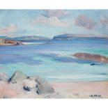 § WILLIAM MERVYN GLASS R.S.A., P.S.S.A. (SCOTTISH 1885-1965) LOCH NA KEAL FROM IONA