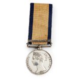 A Victorian Naval General Service medal