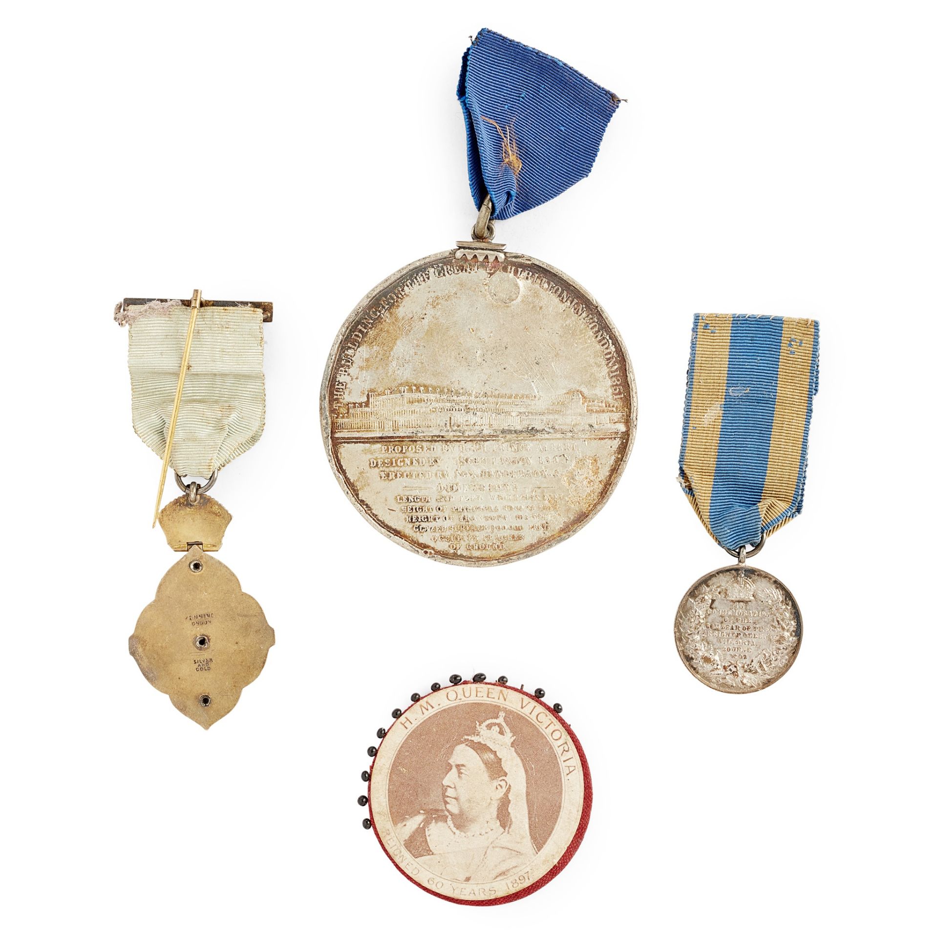 A Victorian 1887 Diamond Jubilee medal - Image 2 of 2