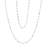 A diamond set long chain