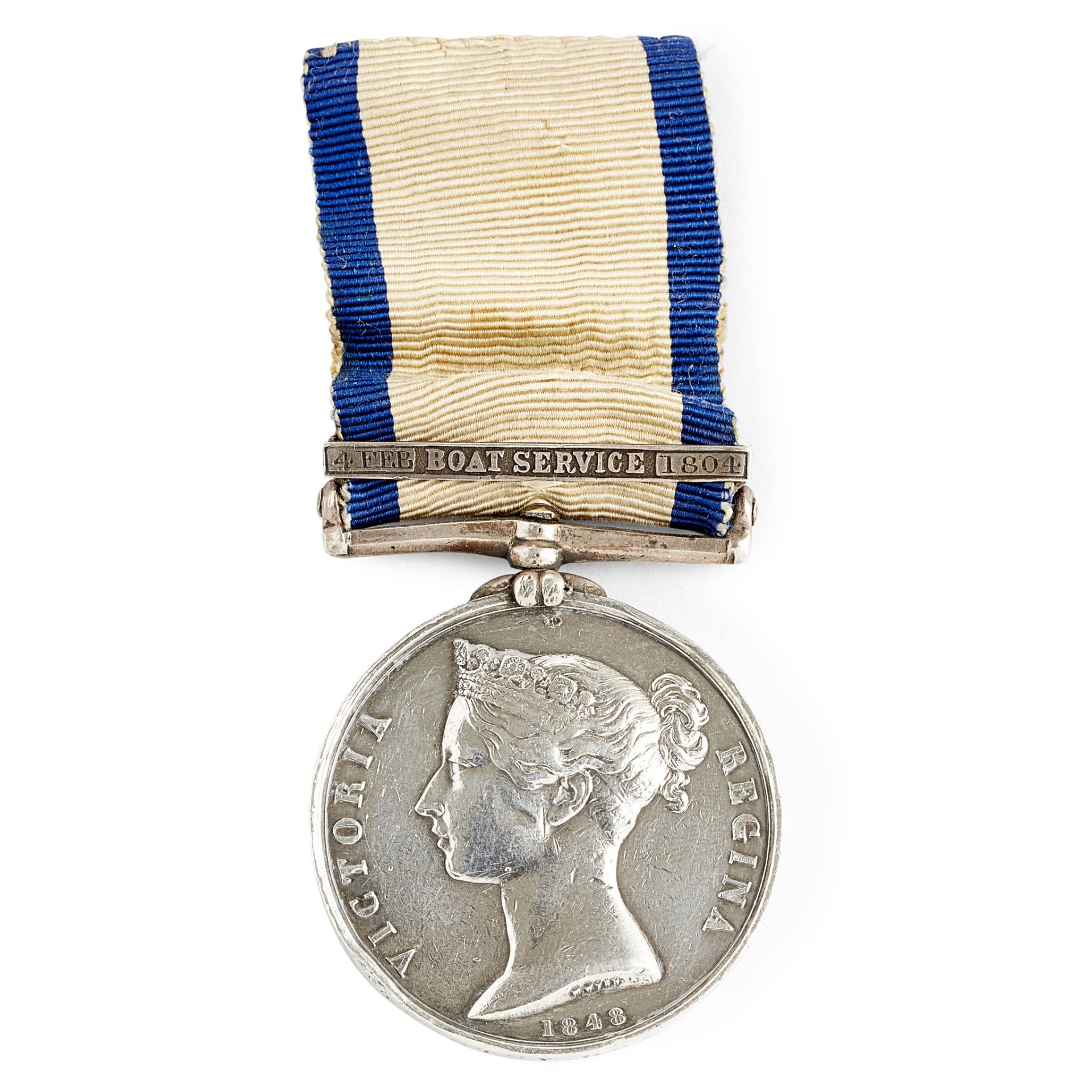 A Victorian Naval General Service medal