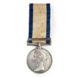 A Victorian Naval General Service medal