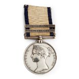 A Victorian Naval General Service medal