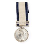 A Victorian Naval General Service medal