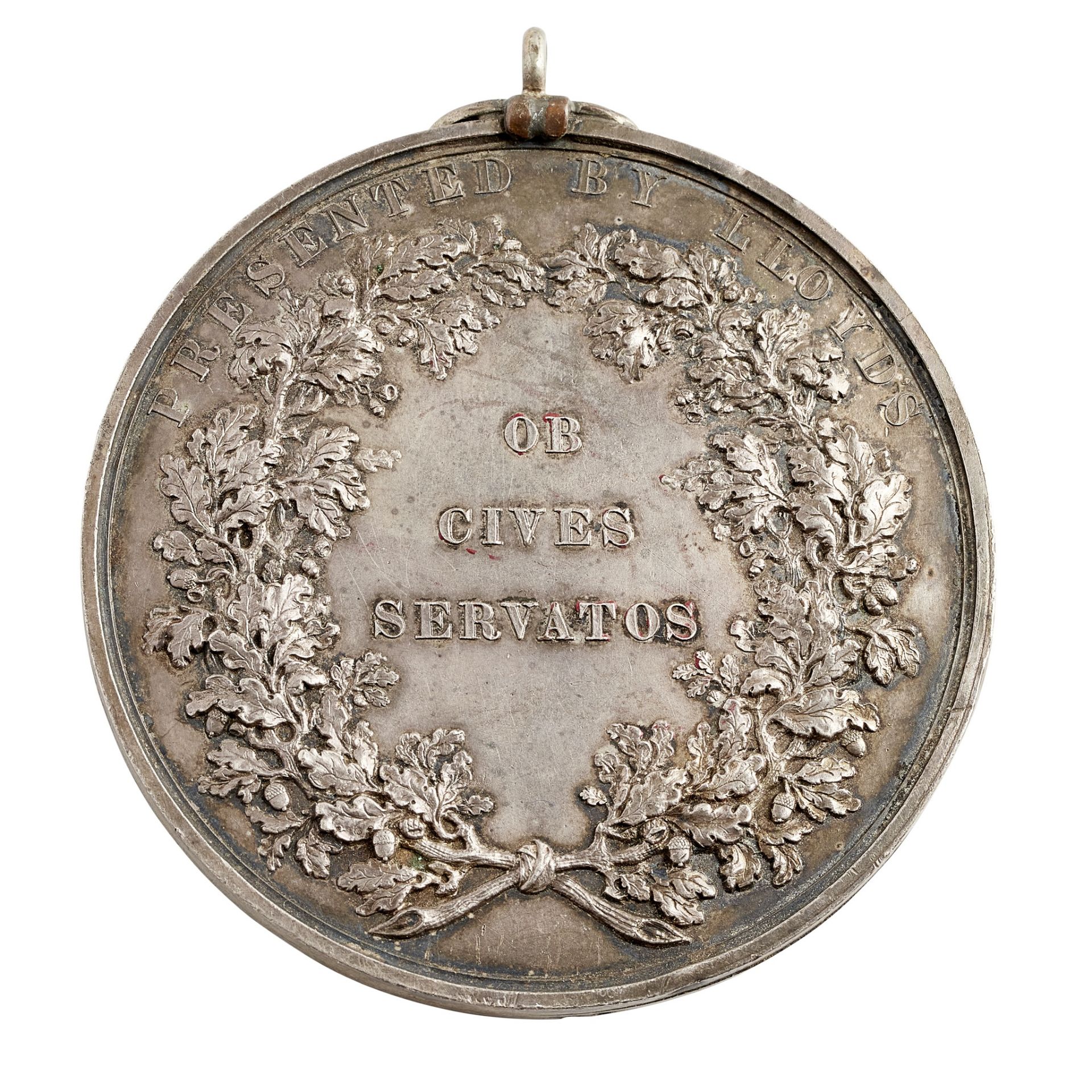 An 1839 Lloyds Medal - Image 2 of 3