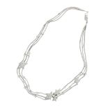 A diamond set multi-strand star necklace, Stefan Hafner