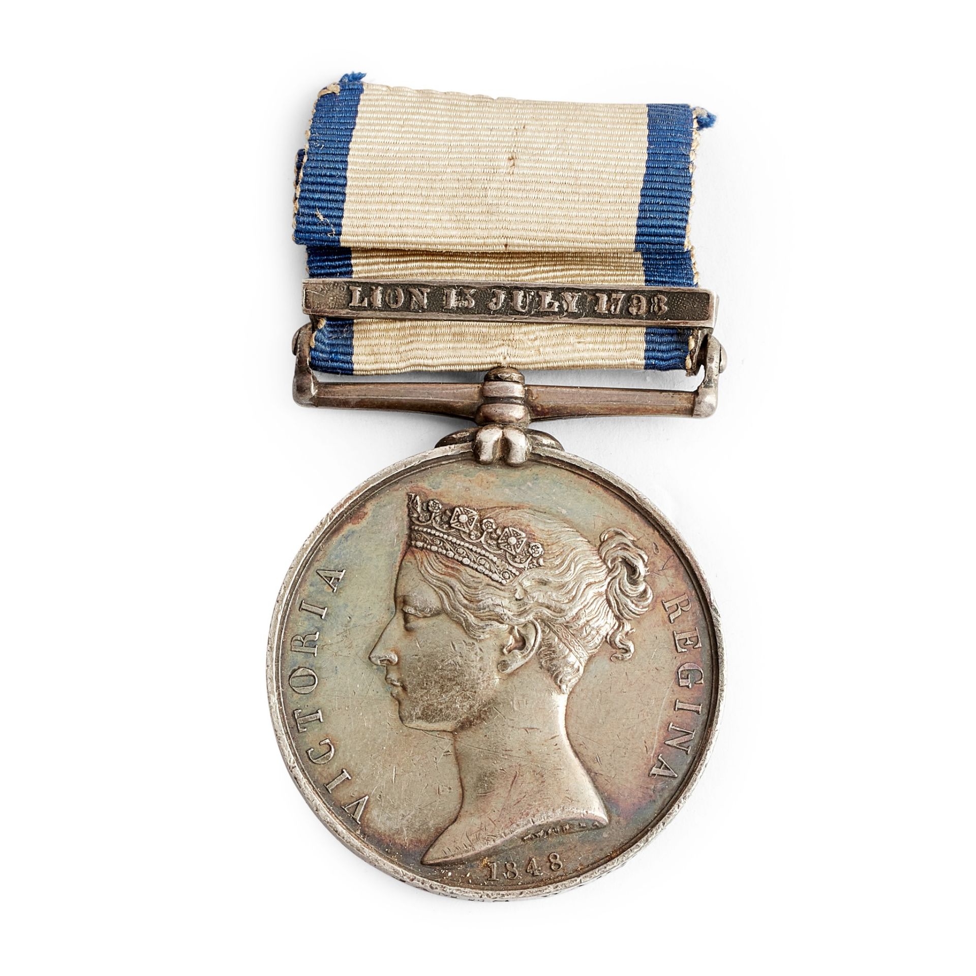 A Victorian Naval General Service medal