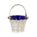 A small George III basket