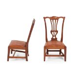 PAIR OF OAK 'GOSSIP CHAIRS BY WHEELER OR ARNCROACH CIRCA 1920