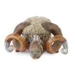 A RAM'S HEAD 19TH CENTURY