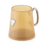 ABERDEEN - A SCOTTISH PROVINCIAL HORN MUG WILLIAM DUNNINGHAM & CO