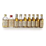 GROUP OF THE MACALLAN MINIATURES