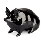 A SMALL WEMYSS WARE PIG CIRCA 1900