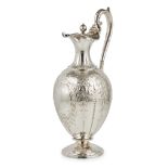 A VICTORIAN CLARET JUG JOHN MCKAY, EDINBURGH 1860