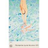 § DAVID HOCKNEY O.M., C.H., R.A. (BRITISH B.1937) OLYMPISCHE SPIELE MUNCHEN, 1972 (BAGGOTT 34)