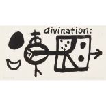 § ALAN DAVIE C.B.E., R.A., H.R.S.A. (BRITISH 1920-2014) OPUS D.6-94-34 DIVINATION - 1994