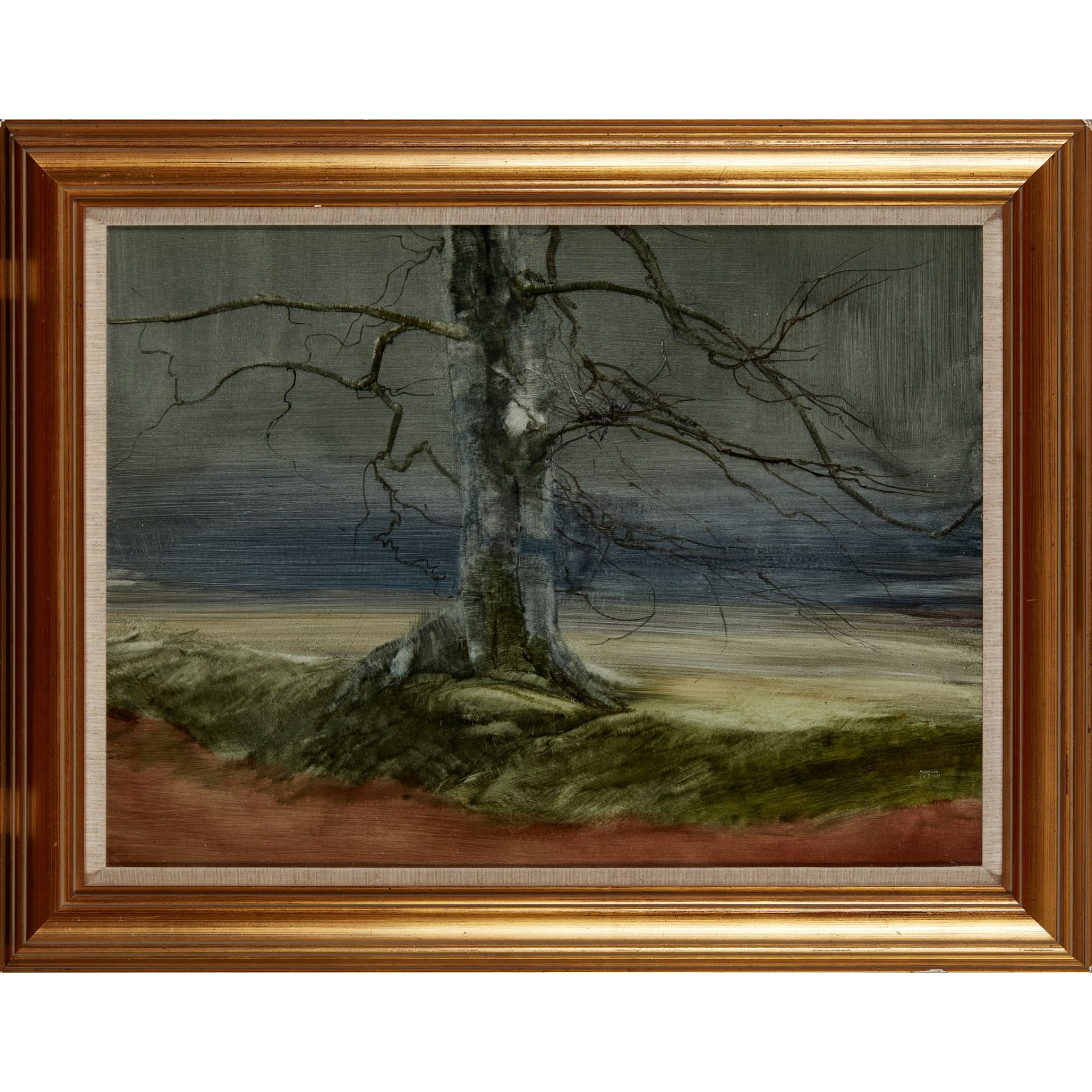 § JAMES MORRISON R.S.A., R.S.W., L.L.D. (SCOTTISH B.1932) TREE STUDY - Bild 2 aus 3