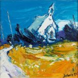 § JOHN LOWRIE MORRISON (JOLOMO) O.B.E. (SCOTTISH B.1948) CHURCH PENNYGHAEL, ISLE OF MULL