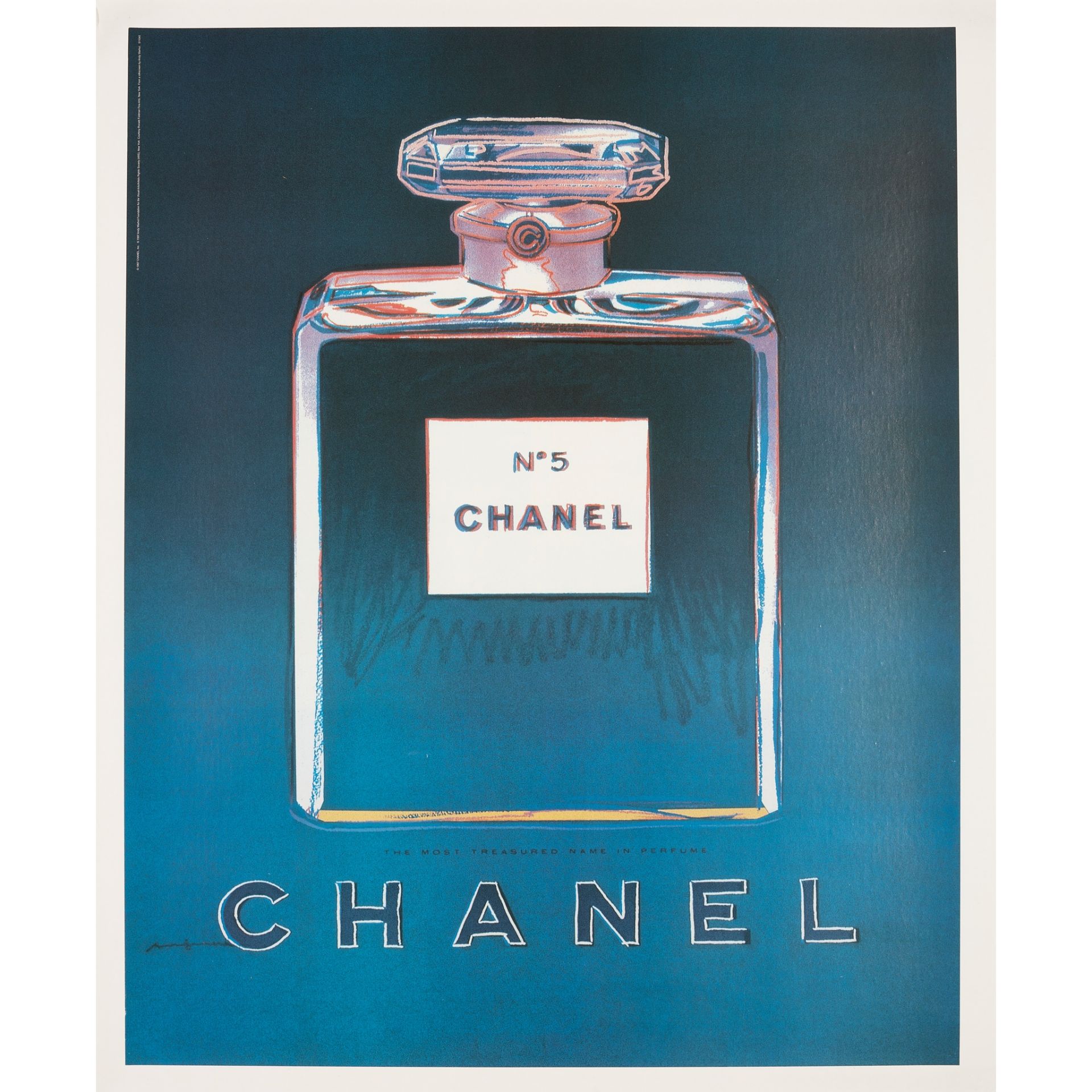 AFTER ANDY WARHOL (AMERICAN 1928-1987) CHANEL NO.5 - 1997