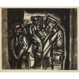 § MERLYN EVANS (WELSH 1910-1973) THE MINERS