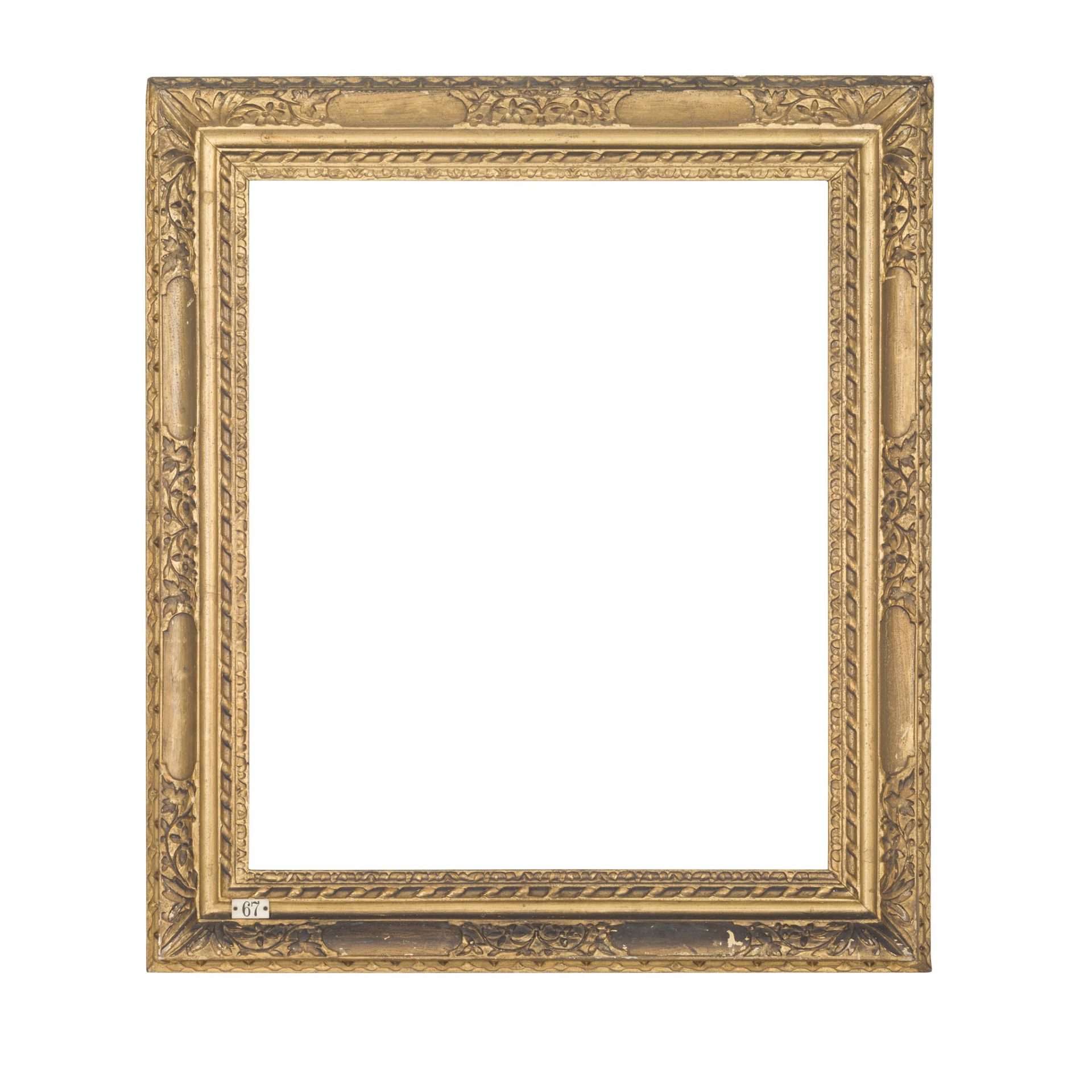 FOUR GILTWOOD AND GESSO PICTURE FRAMES LATE 18TH/ EARLY 19TH CENTURY - Bild 2 aus 6