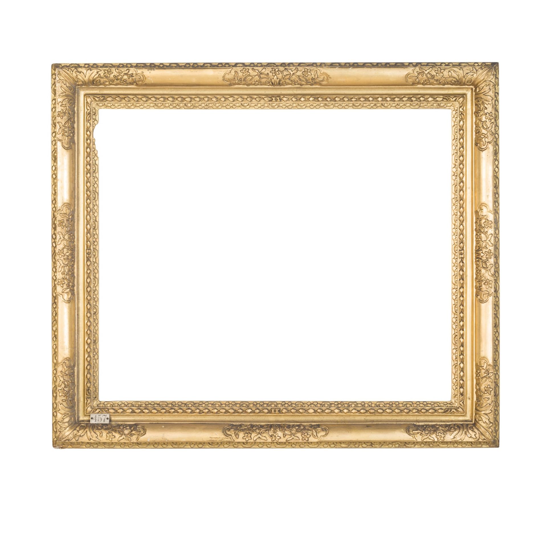 FOUR GILTWOOD AND GESSO PICTURE FRAMES LATE 18TH/ EARLY 19TH CENTURY - Bild 4 aus 6
