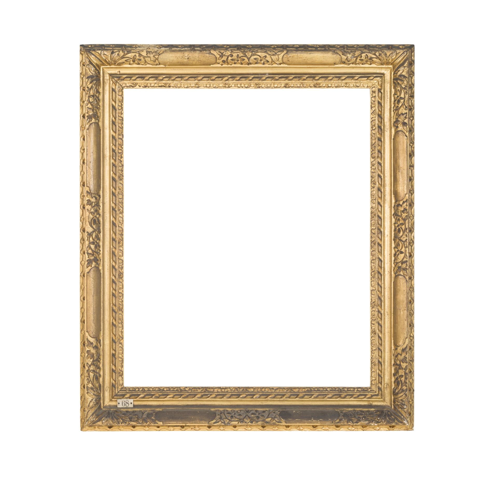 FOUR GILTWOOD AND GESSO PICTURE FRAMES LATE 18TH/ EARLY 19TH CENTURY - Bild 6 aus 6