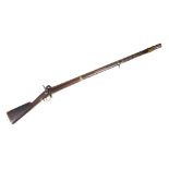 RUSSIAN MILITARY BACK ACTION PERCUSSION MUSKET CIRCA 1840