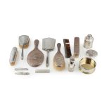 A collection of dressing table accoutrements