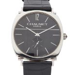 A stainless steel cased wrist watch, Chaumet