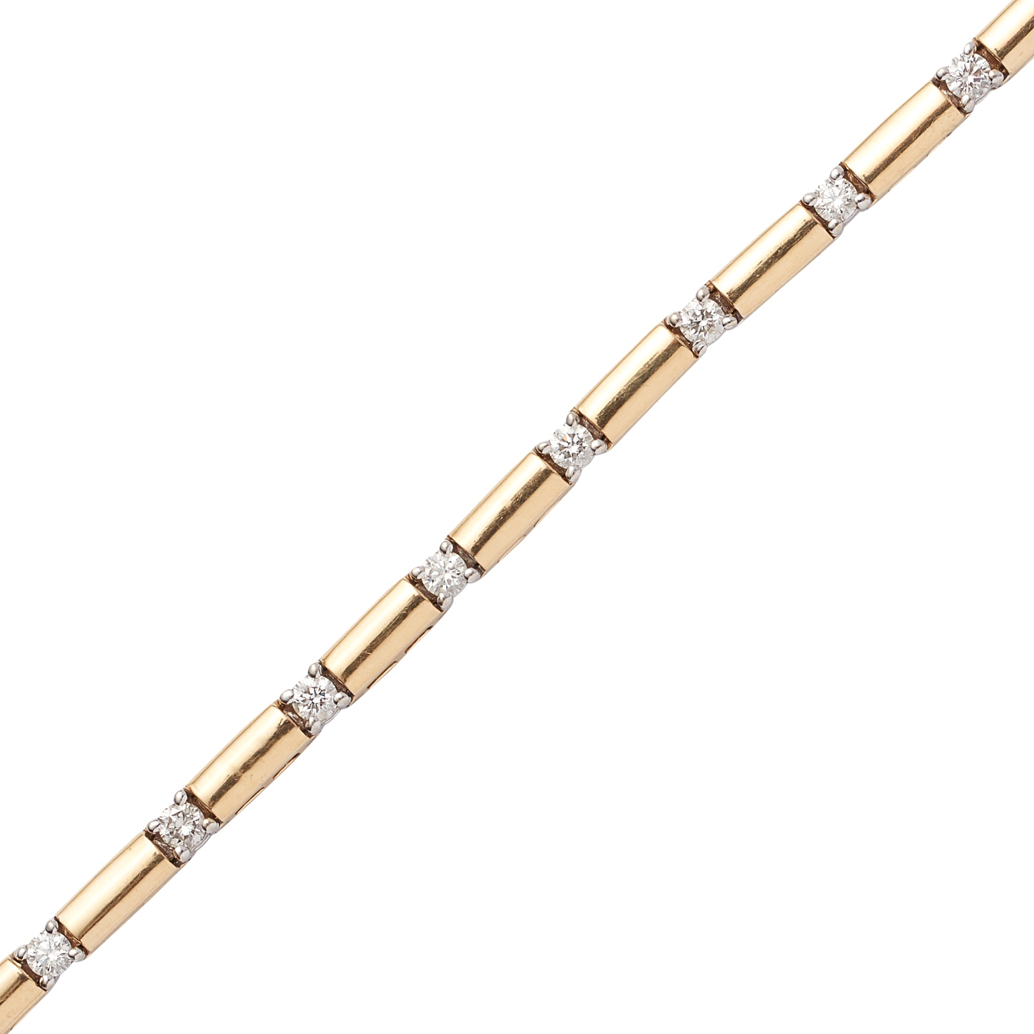 A diamond set bracelet