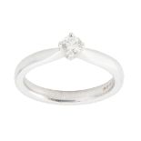 A single stone diamond ring