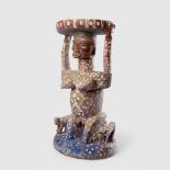 YORUBA CARYATID STOOL NIGERIA