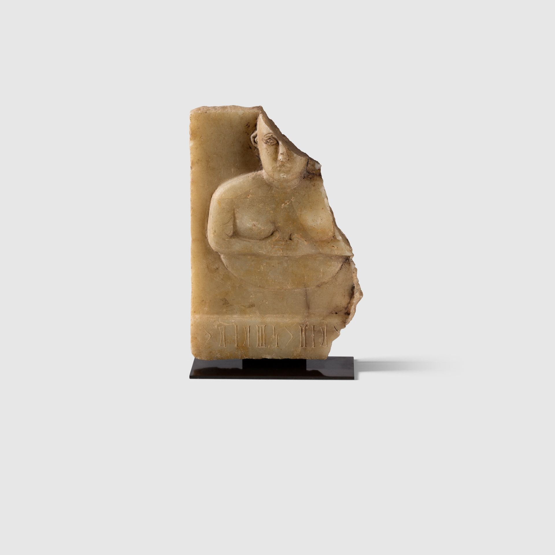 UNIQUE MONUMENT TO A PRINCESS OF BARNAT SOUTHERN ARABIA, 1ST CENTURY A.D.