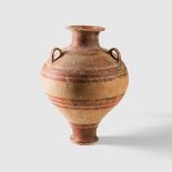 MYCENEAN PITHOS JAR GREECE, LATE HELLADIC III, C. 13TH - 14TH CENTURY BC